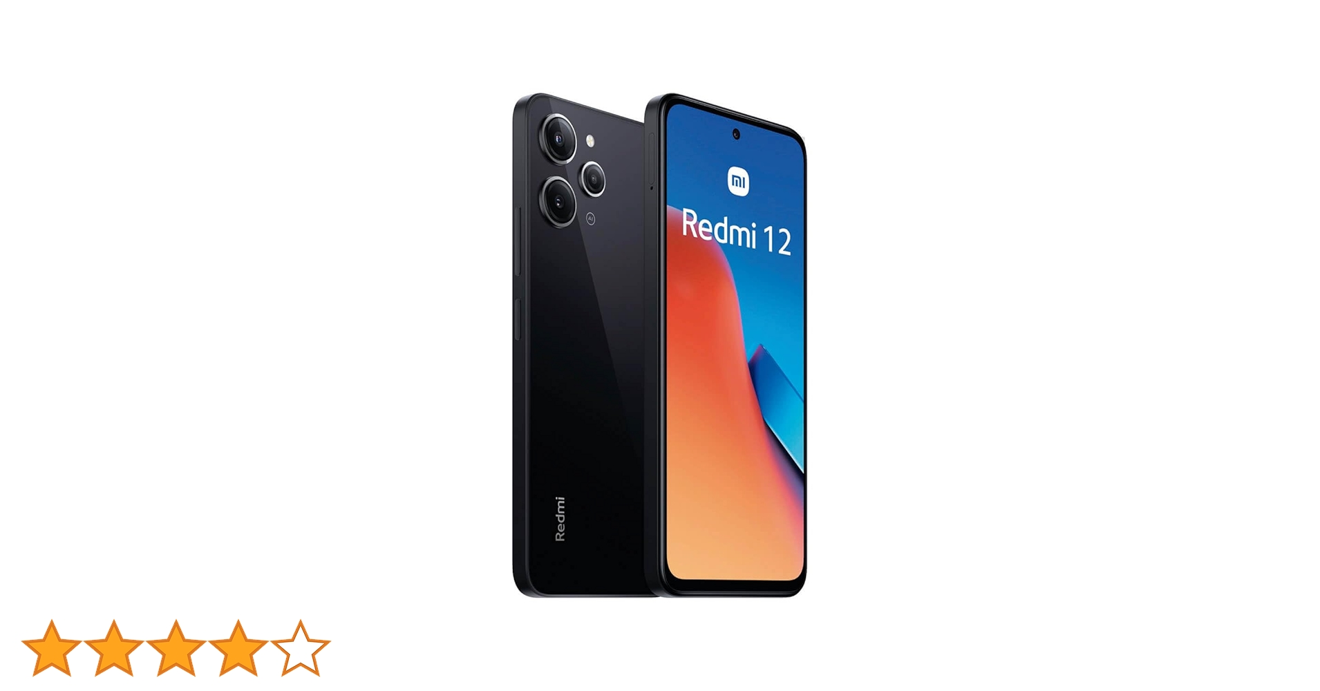 Xiaomi Redmi 12 8GB RAM, + 128GB ROM ((Midnight Black): Buy